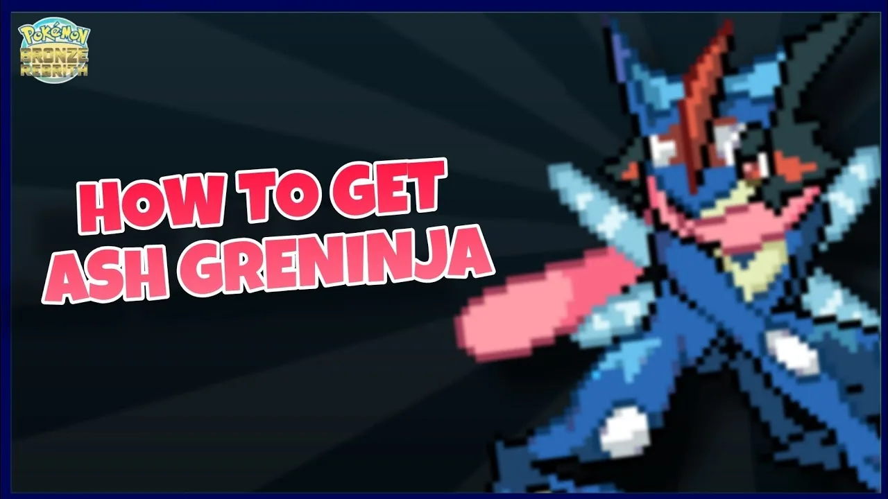 Pokemon Bronze Rebirth Ash Greninja: How to Unlock and Soft Reset