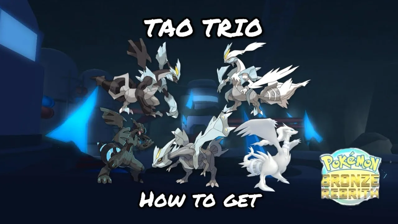 Pokemon Bronze Rebirth Tao Trio Fusion and Encounter Guide